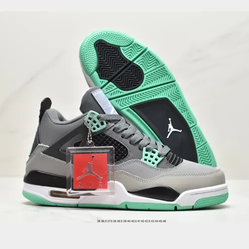 Air Jordan 4 Retro Green Glow