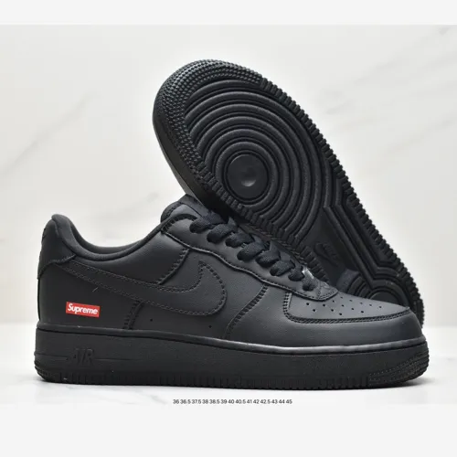 Nike Air Force 1 x Supreme Black