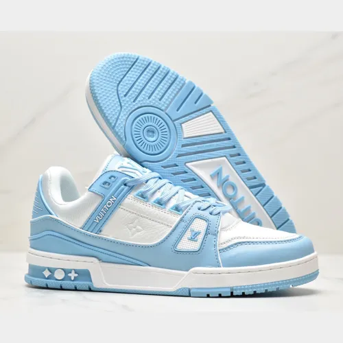 LV Trainer Light Blue / White