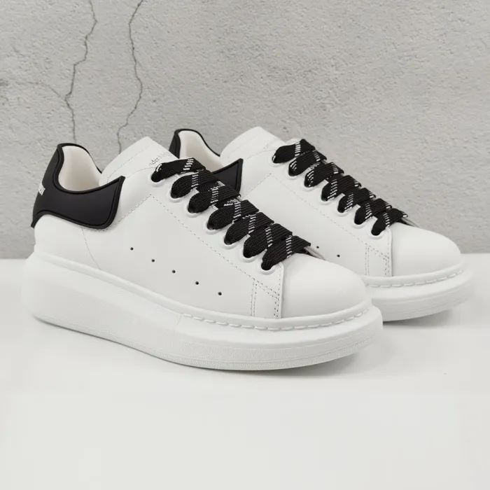 McQueen Oversized White / Black Laces