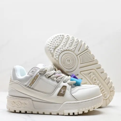 LV Trainer Cream / White