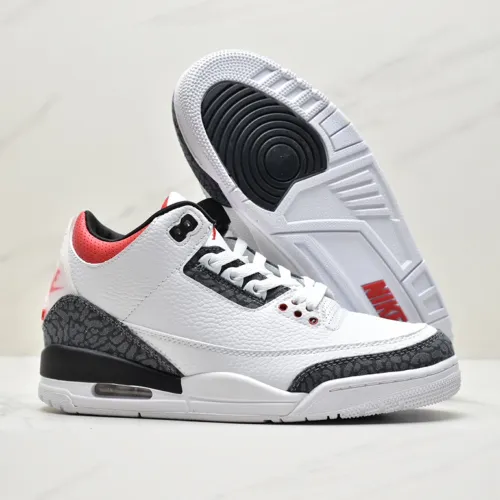 Air Jordan 3 SE Fire Red Denim White