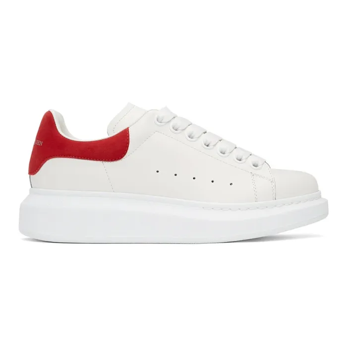 McQueen Oversized White / Red